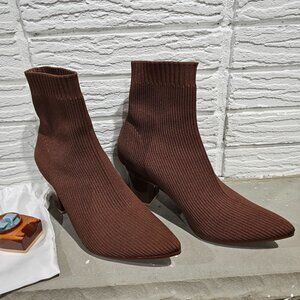 Walnut The Bootie from Pashion Footwear
